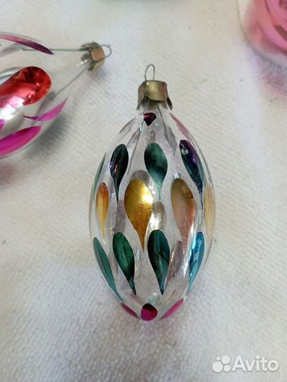 Елочные игрушки СССР одним лотом