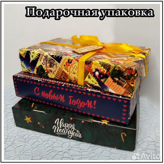 Новогодняя открытка ручной работы