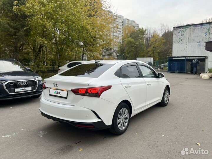 Hyundai Solaris 1.4 МТ, 2021, 117 000 км