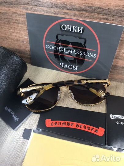 Очки chrome hearts boneyard 1