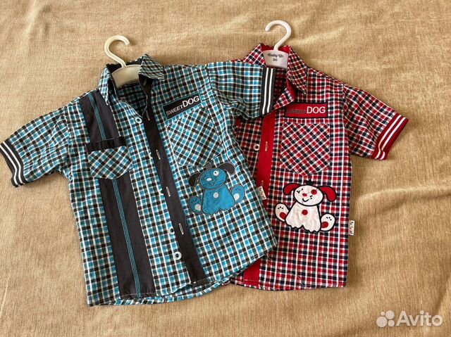 Рубашка для мальчика 92 98