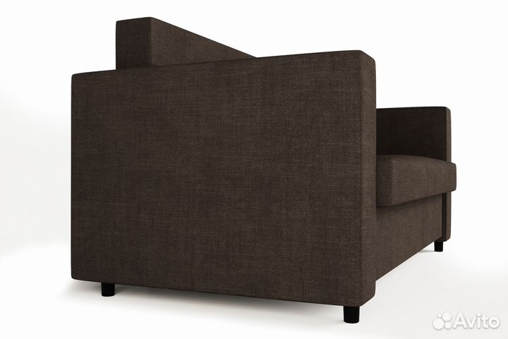 Диван кровать коричневый