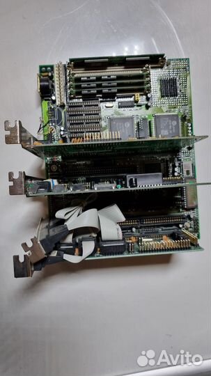 Ретро Материнская плата ATC-1411b. Umc 486-33f