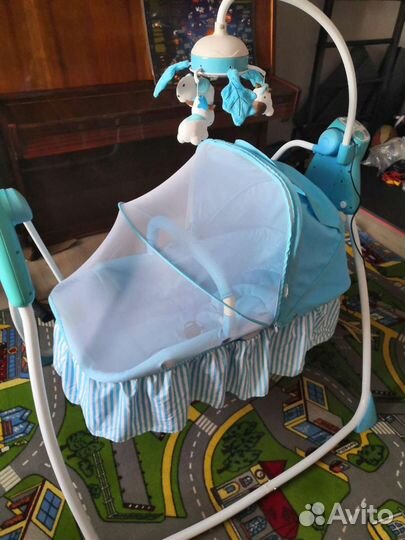 Люлька-качеля, детский шезлонг