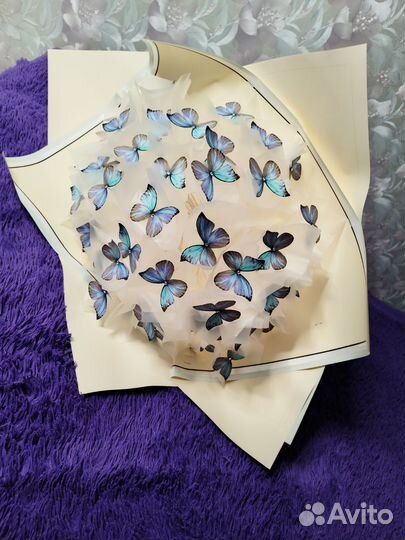 Букеты из бабочек