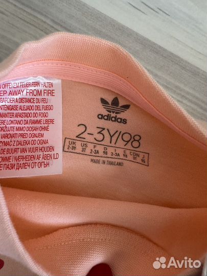 Новая футболка adidas 98 104 для девочки