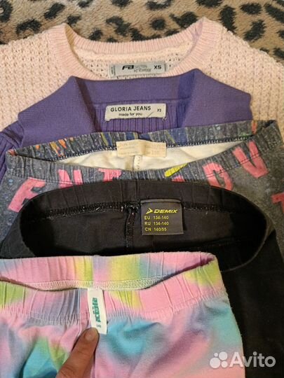 Вещи пакетом на девочку 140-146