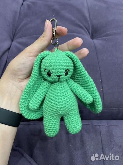 Вязаный Заяц ручной работы