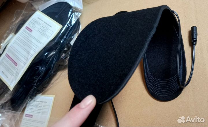 Стельки с подогревом 35-44 размер