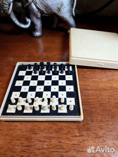 Шахматы СССР дорожные карманные штырьковые