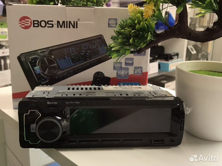 Магнитола 1din Boss-mini