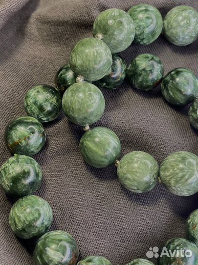 Браслеты из серафинита (клинохлора)