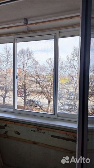 Рама алюминиевая 3х створчатая, раздвижная