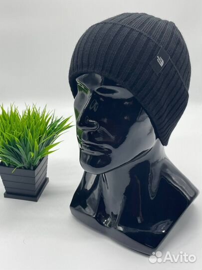 Мужская зимняя шапка с флисом