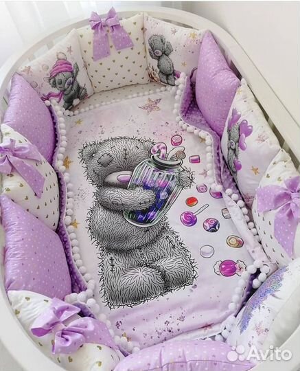 Бортики в кроватку