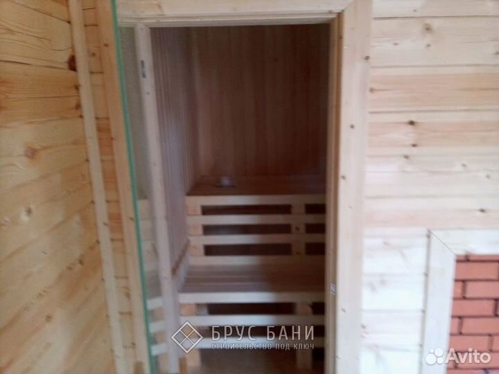 Баня из бруса. Комплектация в подарок