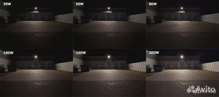 Led Прожекторы от 10W до 200W 6500К IP65 (Новые)