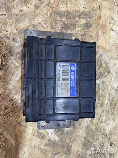 Блок управления двигателем hyundai sonata синиус