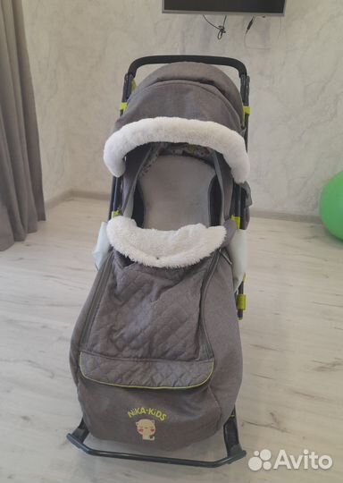 Санки коляска Nika Kids