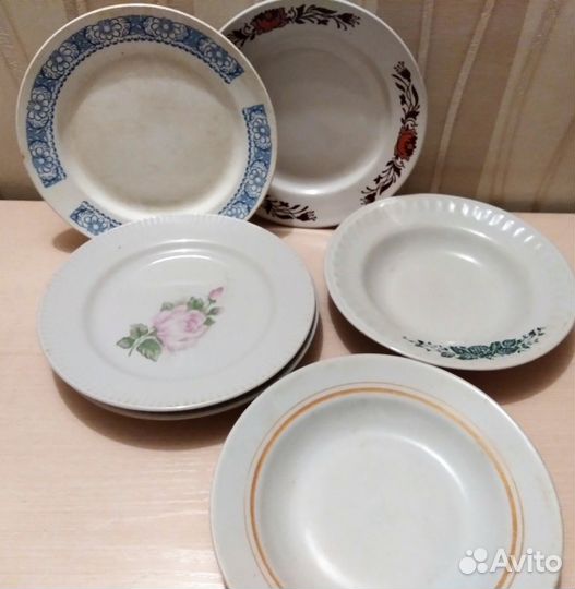 Тарелки новые и б/у