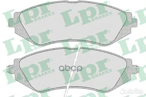 Колодки торм. дисковые 05p682 Lpr