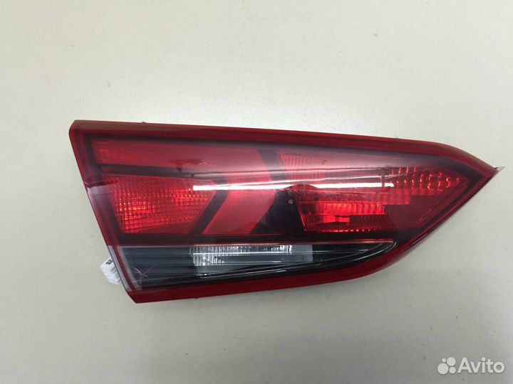 Фонарь задний внутренний левый Hyundai Solaris 201