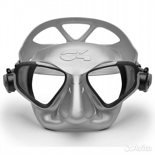 Двухстекольная маска для подводной охоты Falcon Gr