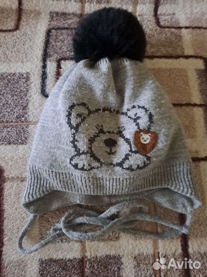 Шапка для мальчика 40-42