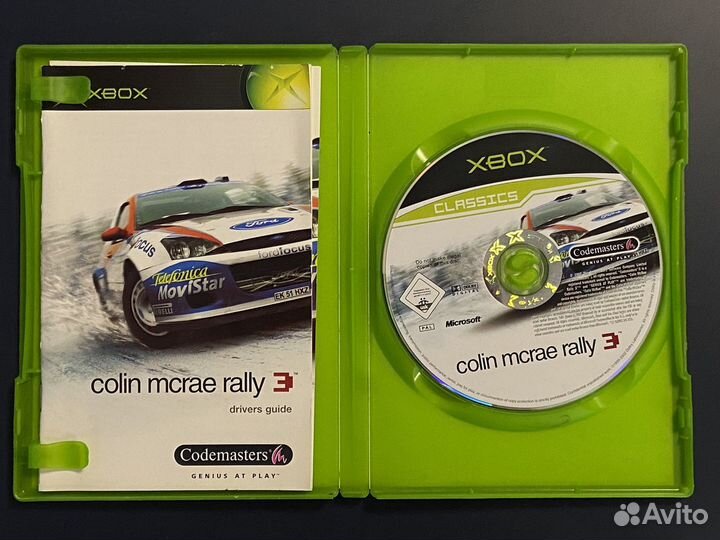 Colin mcrae rally 3 xbox original