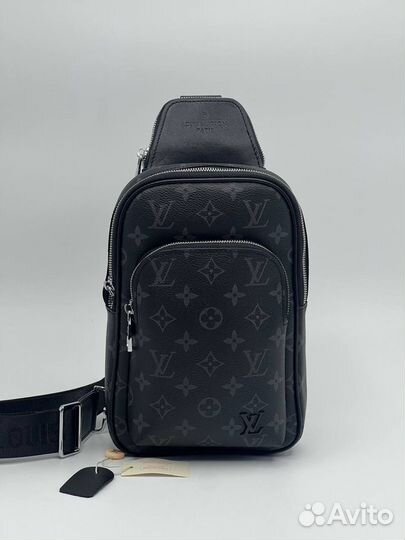 Мужская сумка louis vuitton из канвы