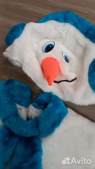 Новогодний костюм снеговика