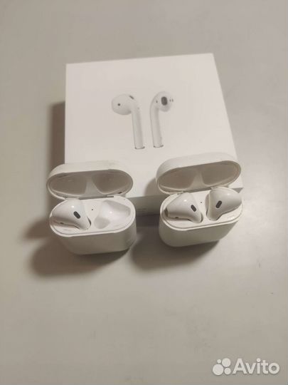 Беспроводные наушники apple airpods 2