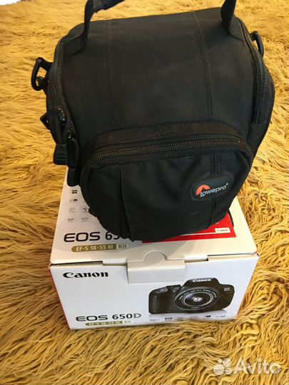Фотоаппарат canon 650d