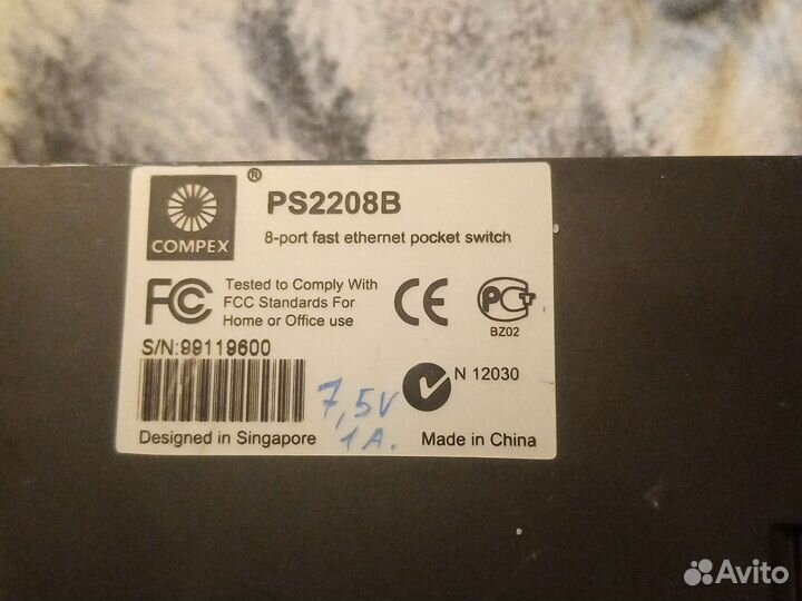 Коммутатор compex PS2208B