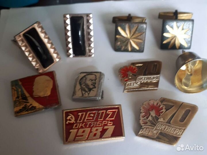 Броши.серьги.кольца СССР