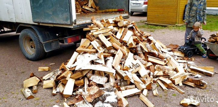 Дрова Березовые в наличии в Выборге