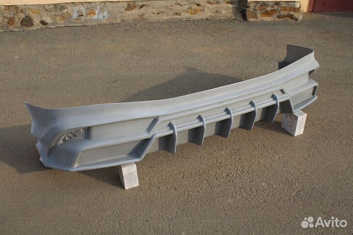 Lexus RX 2019+ Диффузор заднего бампера Wald Q5FE1