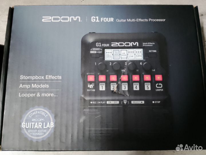 Гитарный процессор Zoom G1 Four
