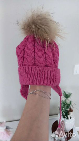 Шапка детская зимняя новая