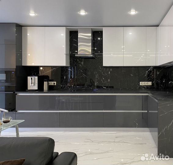 Кухня Оттенки Серого на заказ собственное производство