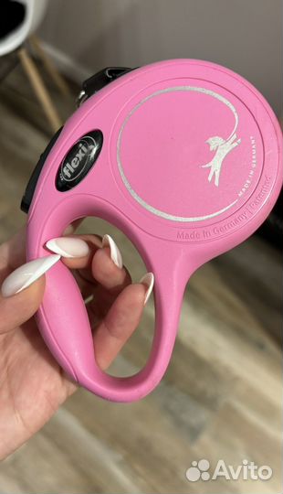 Поводок рулетка для собак и кошек 3 м