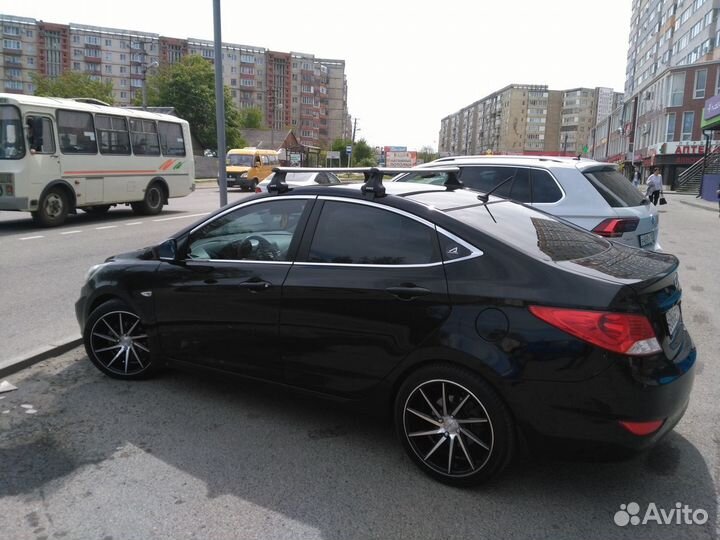 Багажник на крышу для автомобиля Hundai Solaris