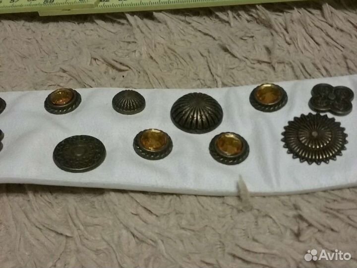 Пояс с камнями новый