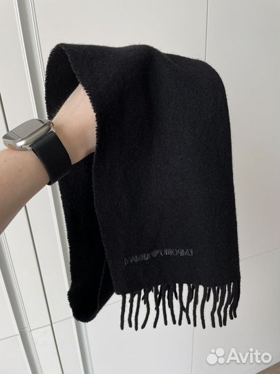 Шерстяной шарф armani оригинал