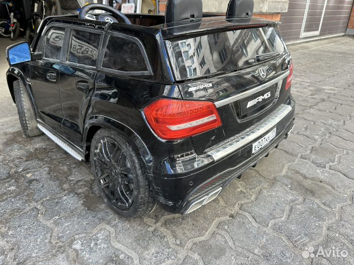 Элетромобиль детский mercedes benz gls63 amg