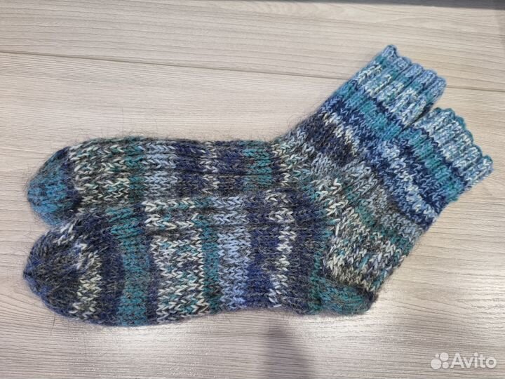 Носки шерстяные ручной работы