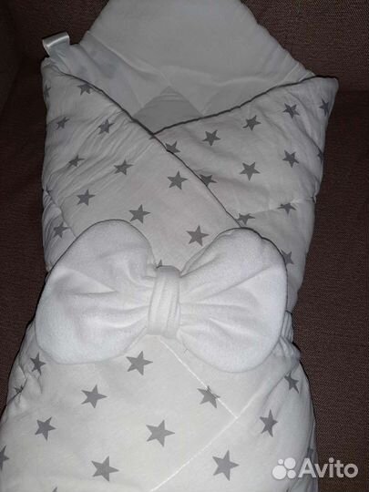 Конверт одеяло на выписку 2в1