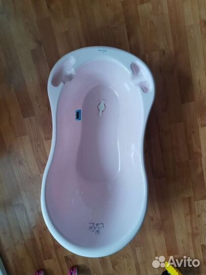 Ванночка для купания с горкой