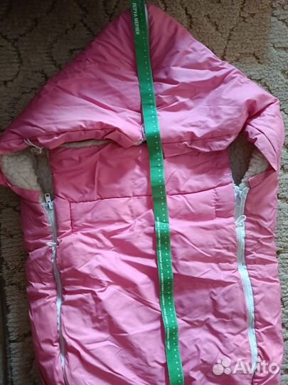 Зимний конверт в коляску