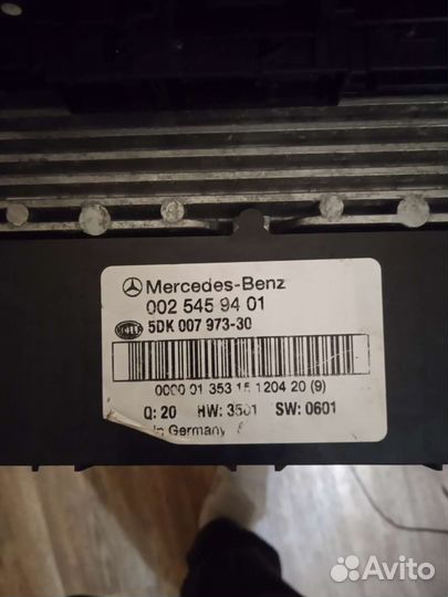 Блок sam Мерседес